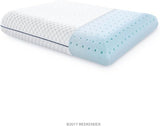 Gel Memory Foam Pillow - Standard Size - 2-Pack - Medium Plush Feel - Neck & Shoulder