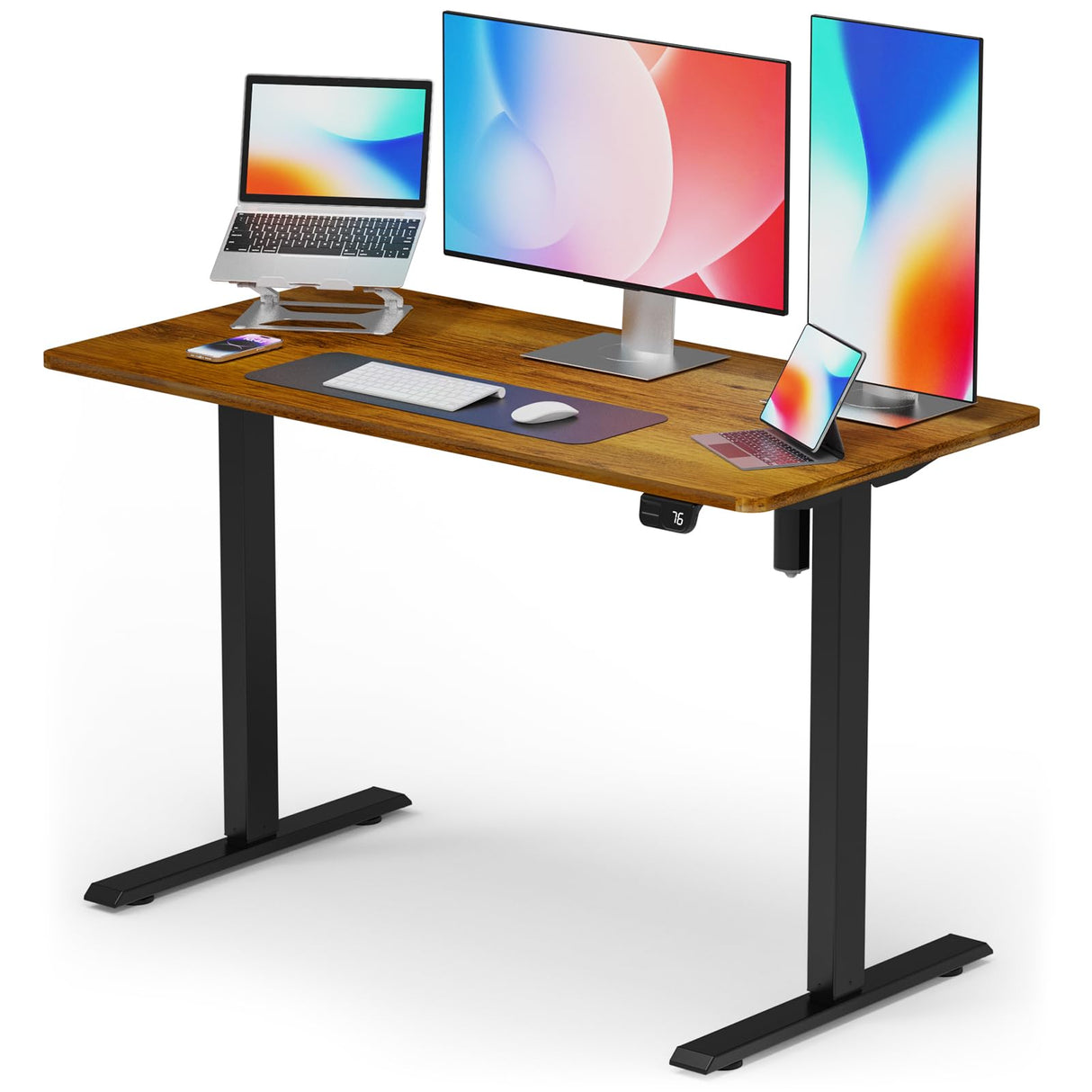 Standing Computer Desk,Electric Height Adjustable Home Office Stand Up Desk