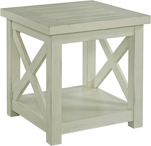 Seaside Lodge White Console Table by Home Styles,