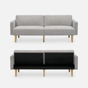 Futon Sofa Bed, Couch, Small Sofa, Sleeper Sofa, Loveseat, Mid Century Modern Futon