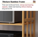 Mobile AV Media Stand Corner Wooden Corner Component Cabinet Stereo Audio Rack