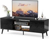 TV Stand for 55 60 inch Television, Entertainment Center with Storage