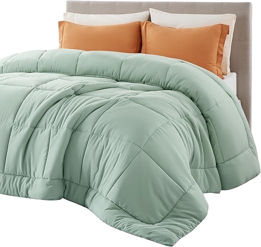 Comforter Duvet Insert - Quilted Comforters Queen Size, All Season Duvet