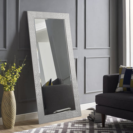 Brushed Nickel Mirror, Mirrors for Wall Full Length Mirror Brushed Nickel