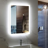 Bathroom Mirror with Lights, LED Lighted Bathroom Vanity Mirror, Led Mirror for Bathroom,