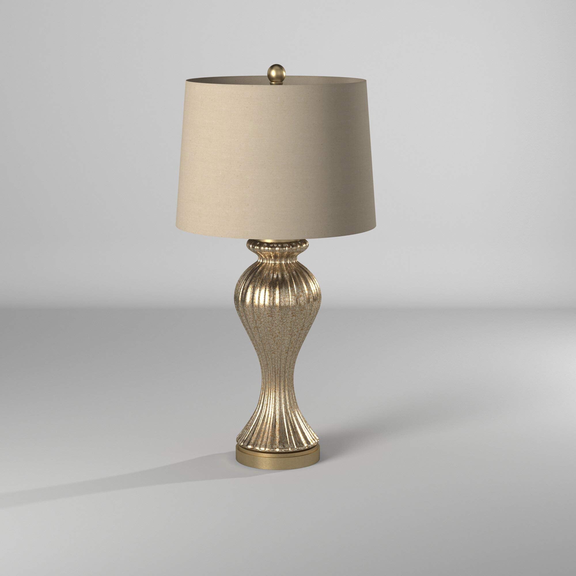 720354120680 Table Lamp, Glimmer Bronze