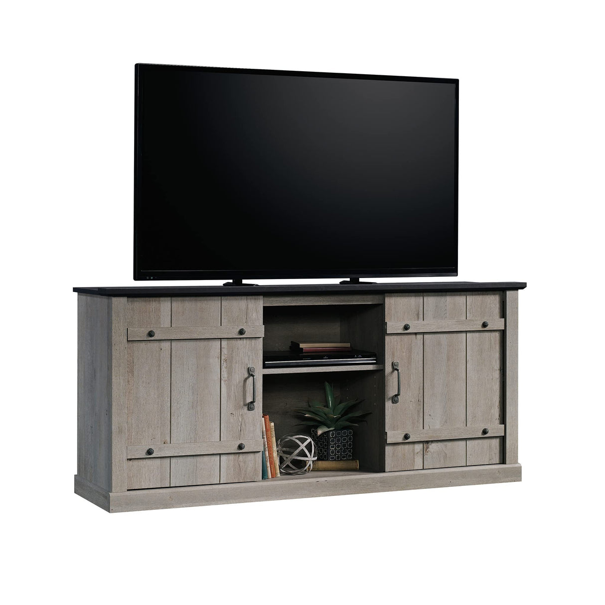 Entertainment TV Credenza, for TVs up to 70", Mystic Oak Finish