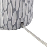 Patrick Modern Coastal Table Lamp 26 1/4" High Whitewash Gray