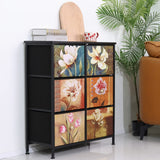 Dresser for Bedroom with 6 Drawers, Chest of Drawers for Closet with Easy Pull Handle,