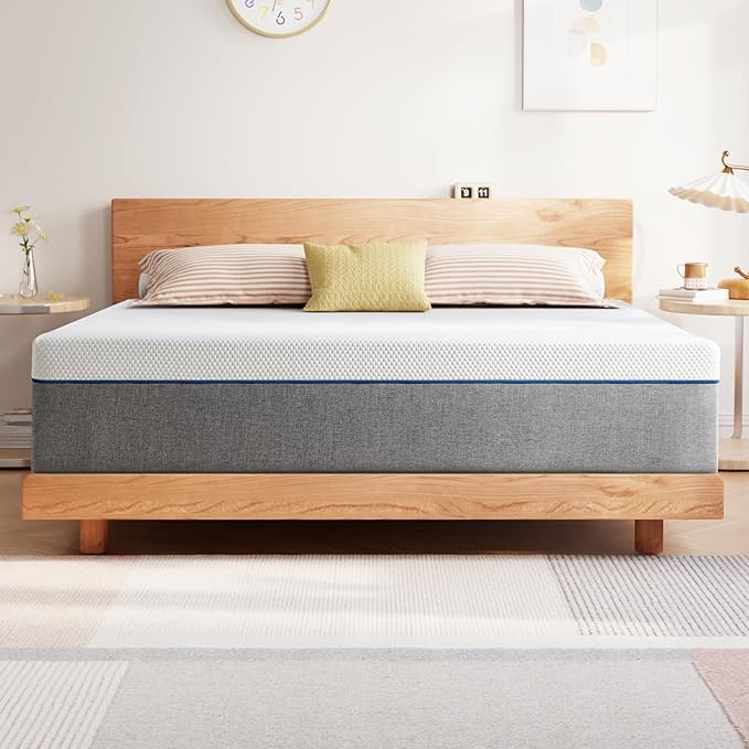 Twin Mattress 8 Inch Twin Gel Memory Foam Mattress,Twin Size Mattress in a Box
