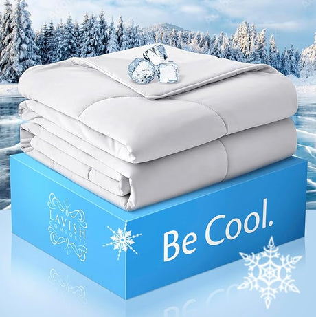 Cooling Comforter Queen Size Luxury Summer Cooling Duvet Perfect Cooling Comforter