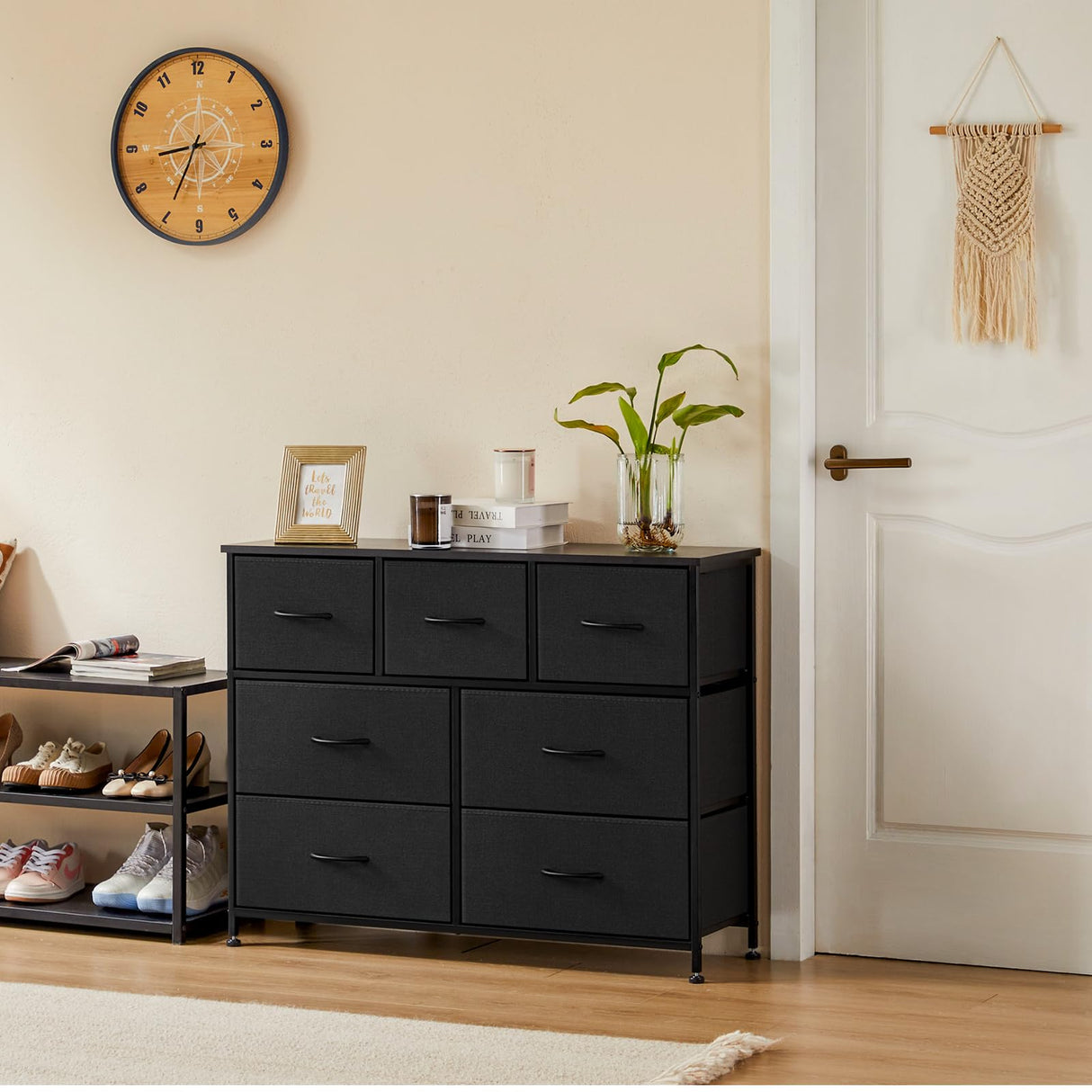 Dresser for Bedroom with 7 Drawers, Storage Organizer Units Furniture