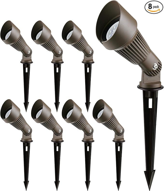 4W LED Landscape Lighting Low Voltage Landscape Lights Spotlights