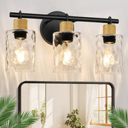 2025 Upgrade Bathroom Light Fixtures, 3-Light Coastal Vanity Lights
