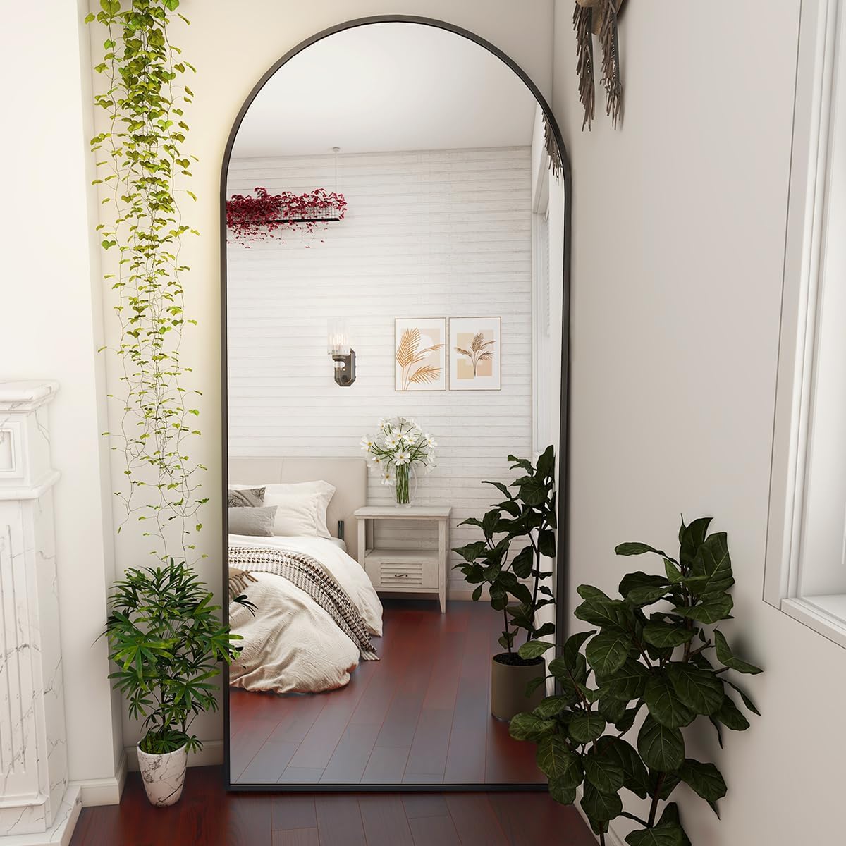 Arch Full Length Mirror, Wall Mirror Floor Mirror
