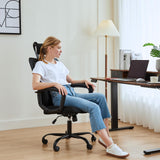 Office Desk Computer Chair, Ergonomic High Back Comfy Swivel Gaming Home Mesh