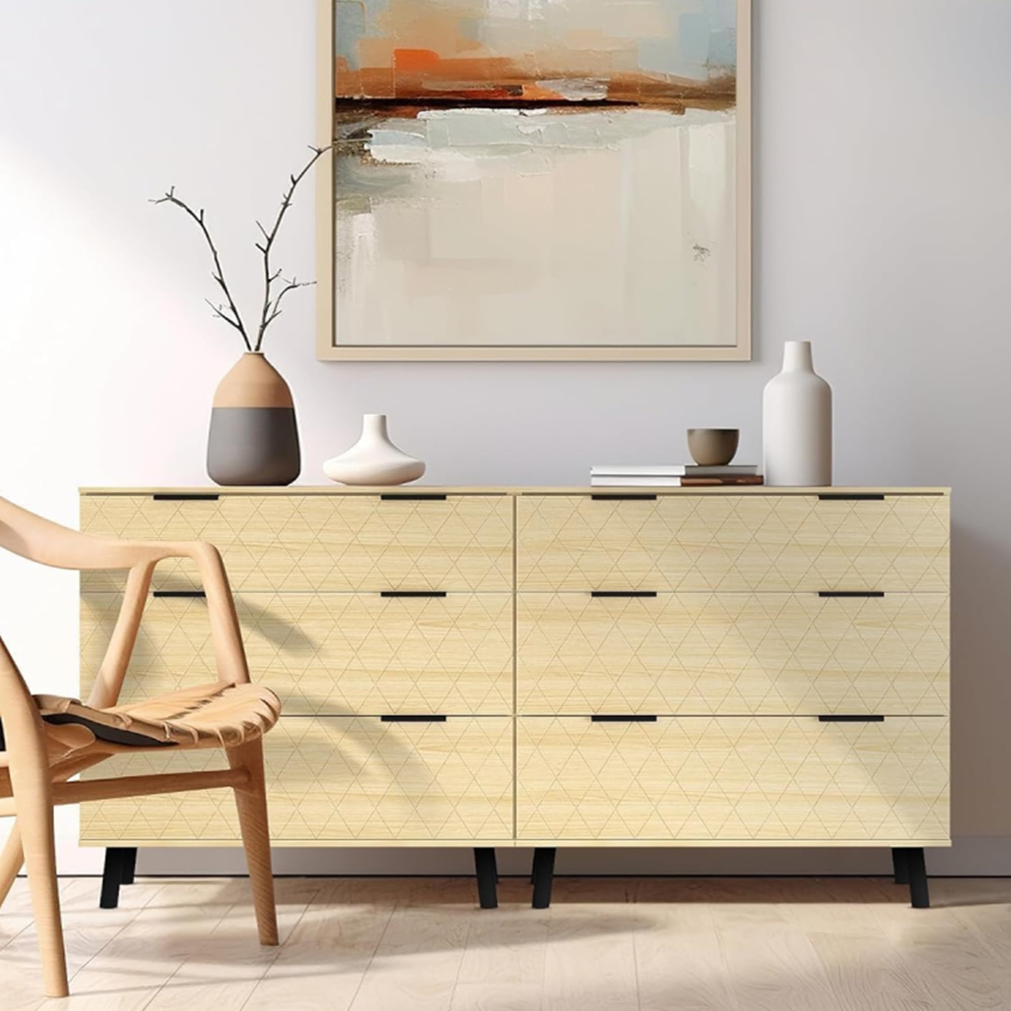 3 Drawer Dresser, Large Capacity 3 Drawer Dresser