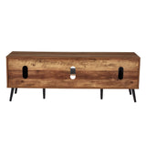Mid Century Modern Wooden TV Stand Entertainment Center Console