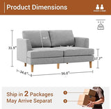 Small Couches for Small Spaces Love Seat with 2 Seat