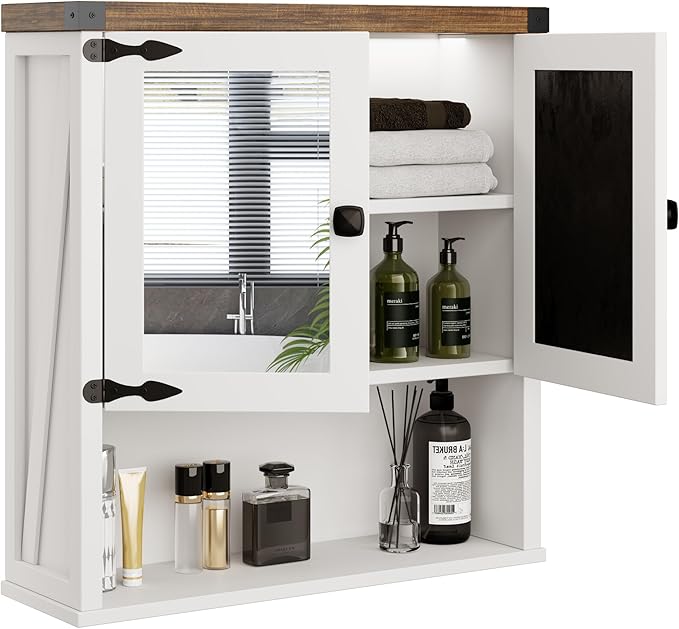 Bathroom Wall Cabinet Over Toilet Storage Organizer, Bathroom Medicine Cabinet