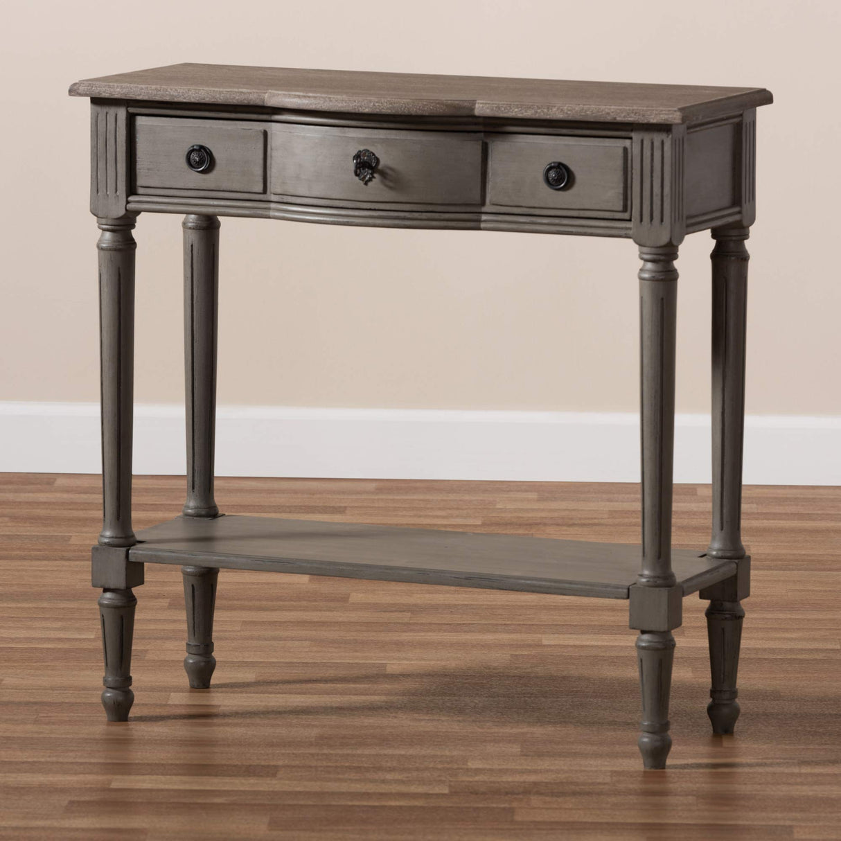 Console Tables, One Size, Gray