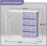 Dresser with 8 Drawers - Furniture Storage Chest Tower Unit for Bedroom