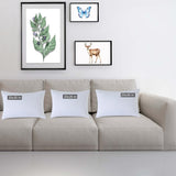 Bed Pillows Standard Size Set of 4-20x36 Flat Pillows for Sleeping Thin