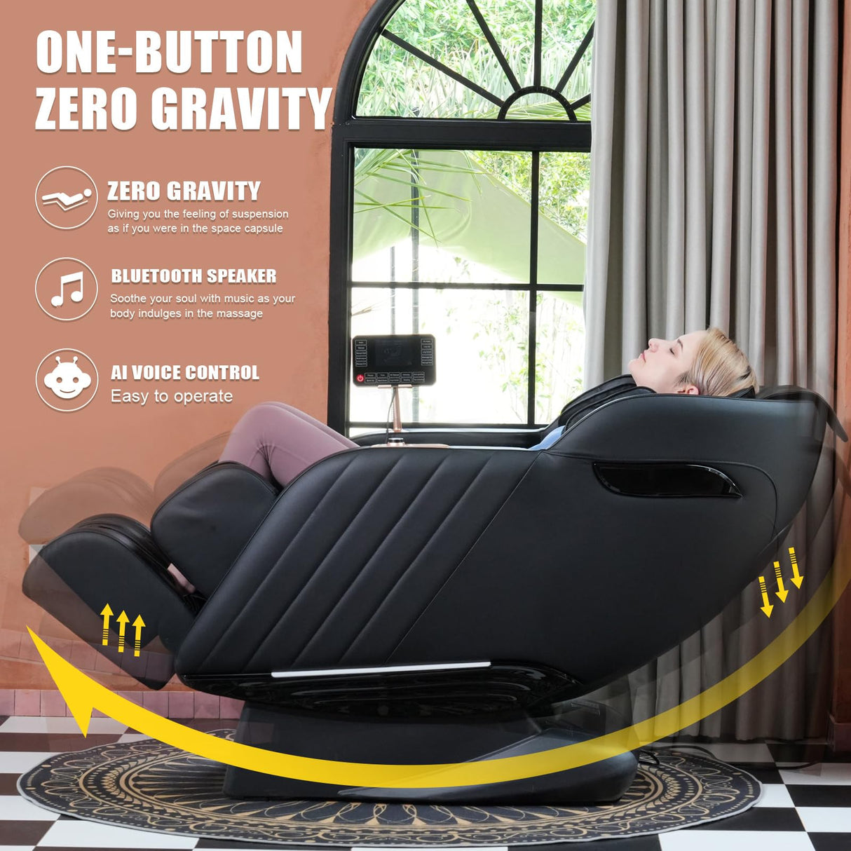 Luxury Massage Chair Full Body, SL-Track Zero Gravity Massage Chairs