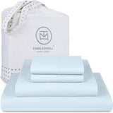 100% Supima Cotton Sheets, Luxury 1200 Thread Count Cotton Sheets for King Size Bed