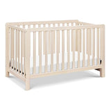 Colby 4-in-1 Low-Profile Convertible Crib in Walnut, Greenguard Gold Certified