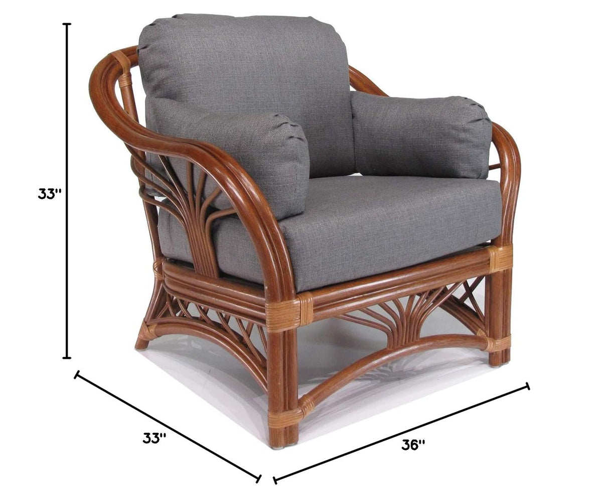 kingrattan.com Rattan Living Room Furniture Lounge Club Chair (#1692AW-TI)