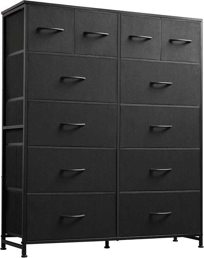 Tall Dresser for Bedroom with 12 Drawers