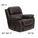 Brown LeatherSoft Rocker Recliner