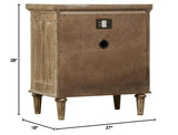 Haynes Nightstand, Gray