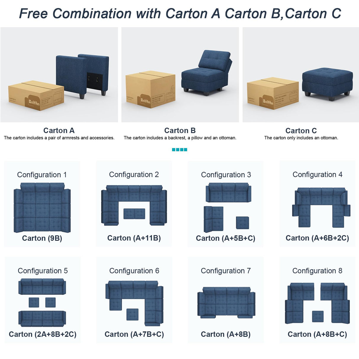 Modular Sectional Sleeper Sofa Couch with Storage Seat Reversible Modular Sofa Couch