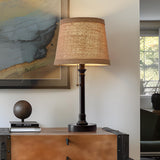 19.5" Small Table Lamp for Bedroom - Bedside Lamps for Nightstand