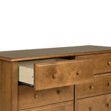 Jayden 6-Drawer Double Wide Dresser in Chestnut