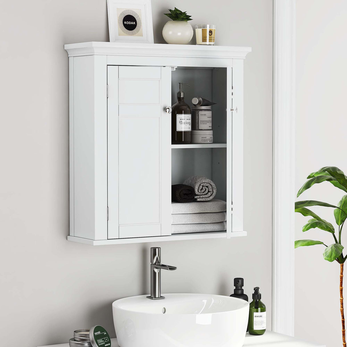 Bathroom Cabinet Wall Mounted, Hanging Bathroom Storage Cabinet Over Toilet