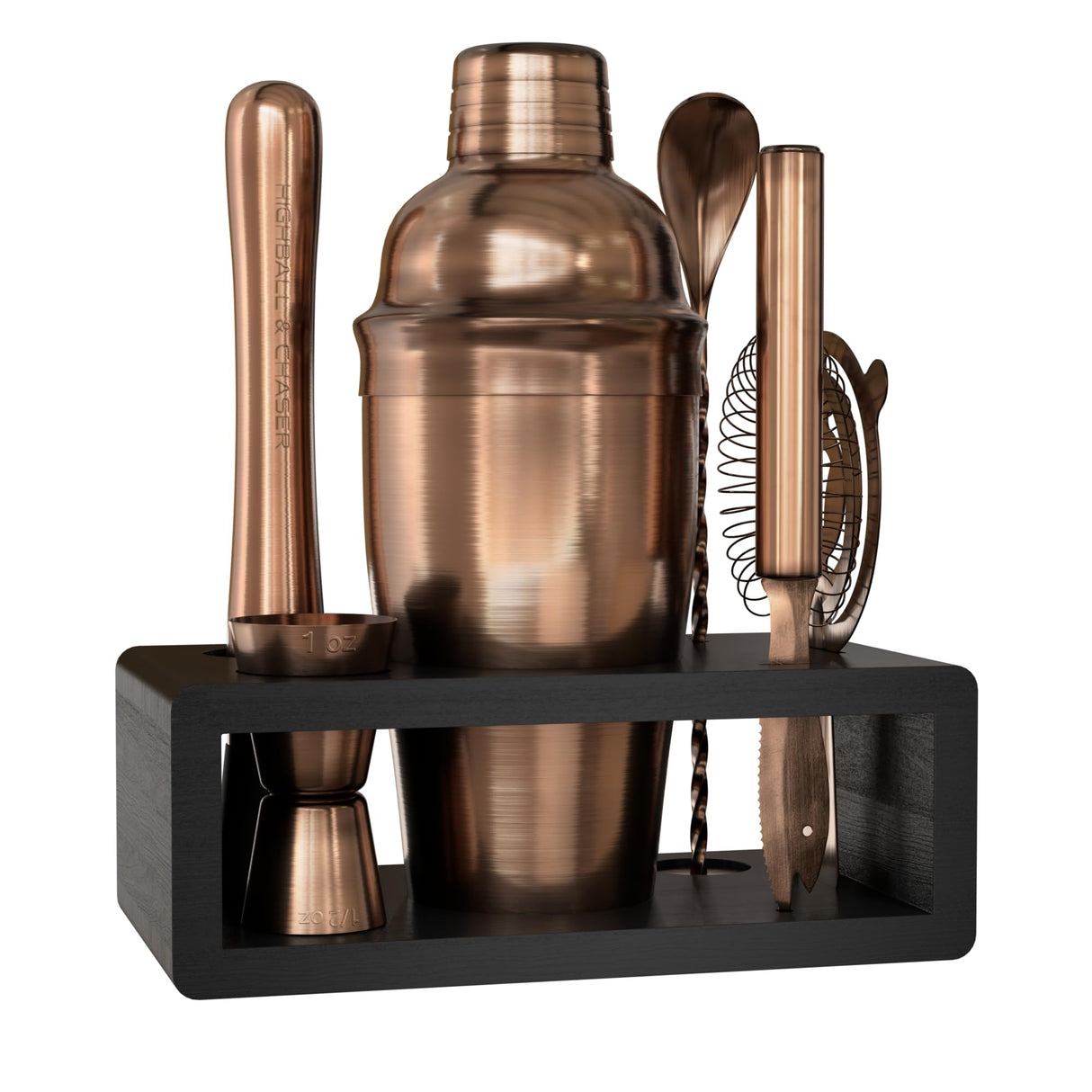 Cocktail Shaker Set: Bartender Kit for Home Bar Mixology Cocktail Bar Set Plus