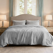 King Size Lightweight Comforter - Gray All Season