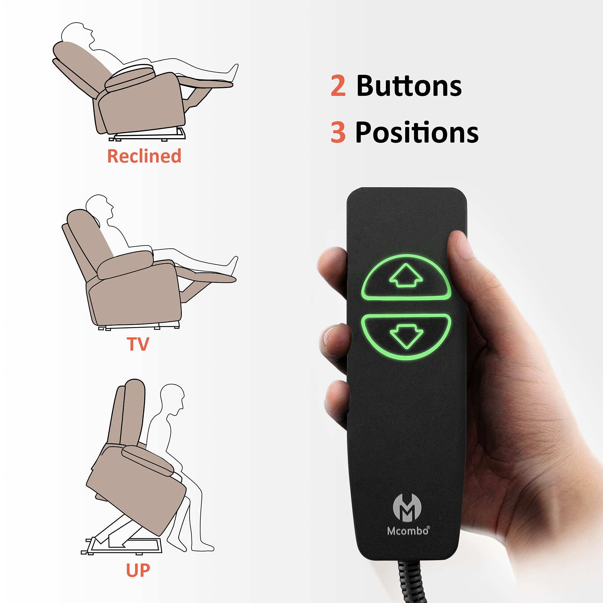 LiftNest Petite Power Lift Recliner – Massage, Lumbar Heat & Dual USB Ports