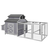 Extra Large Chicken Coop, Outdoor Rabbit Hutch Chicken Coop, Nesting Box