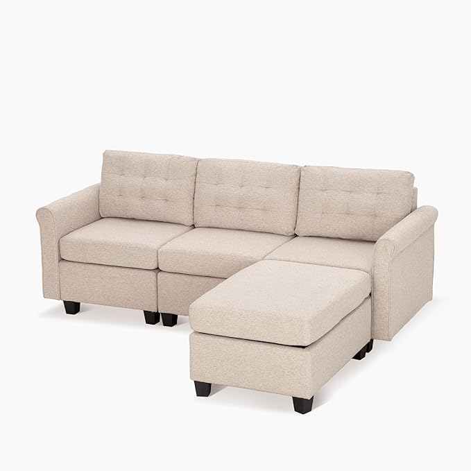 Convertible Sectional Sofa for Living Room - Modular Sectional Sofa Couch with Seats