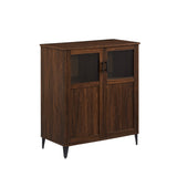 Hazle Cottage-Style Grooved Door Accent Cabinet