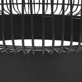 Deco 79 Aluminum Metal Geometric Open Frame Wire Coffee Table with Silver Aluminum Top, 30" x 30" x 17", Black