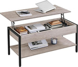 Lift Top Coffee Table, 41 in Coffee Table with Hidden Storage Compartment