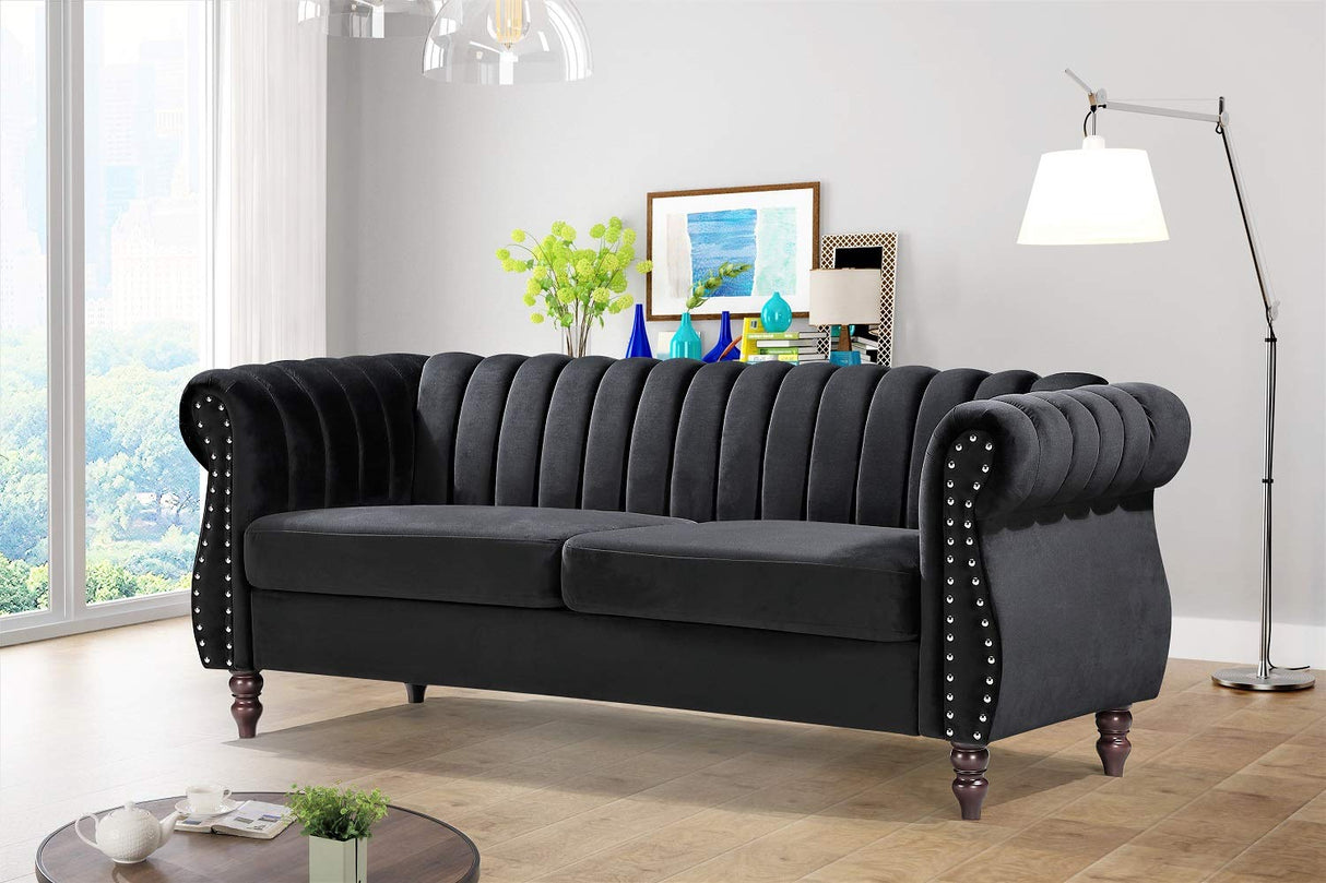 S5644-SF Sofas, Black