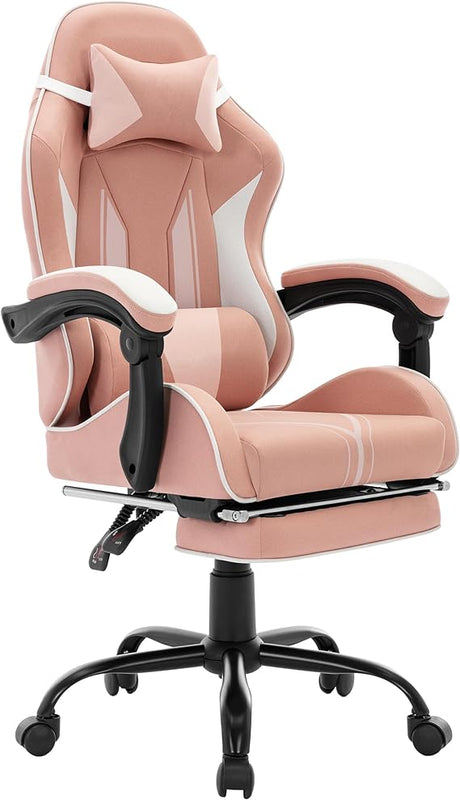 Gaming Chair for Kids Computer Chair with Footrest and Lumbar Support