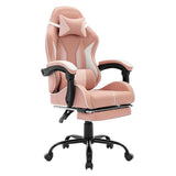 Gaming Chair for Kids Computer Chair with Footrest and Lumbar Support