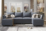 Modular Sectional Sofa U Shaped Sectional Couch with Reversible Chaise Modular Couch